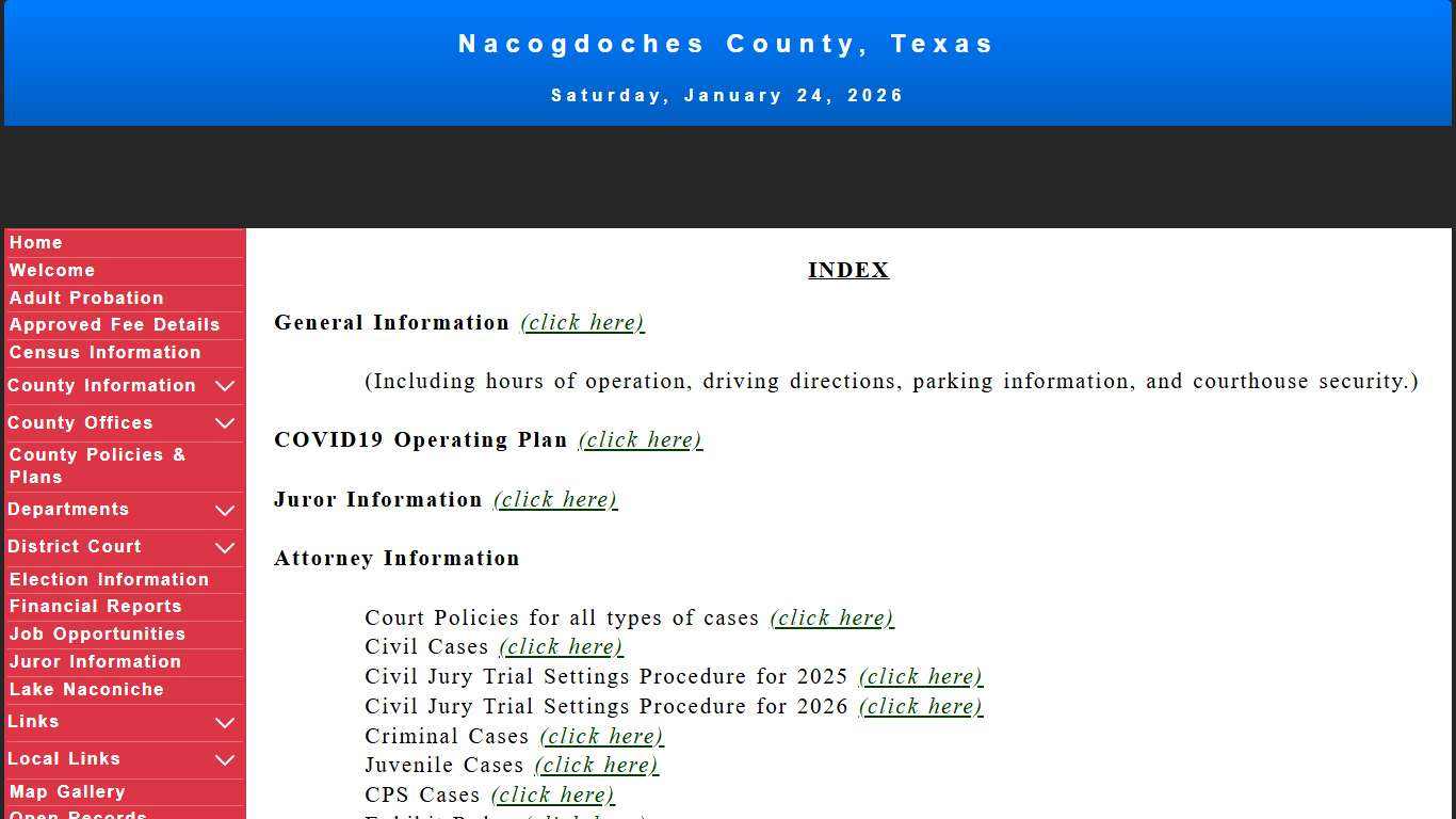 Nacogdoches County, Texas